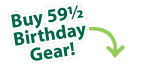 Buy 59 Birthday Gear!